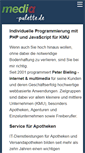 Mobile Screenshot of media-palette.de